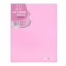 Teczka A4 Clear Book Pastel - różowa (81810CP)